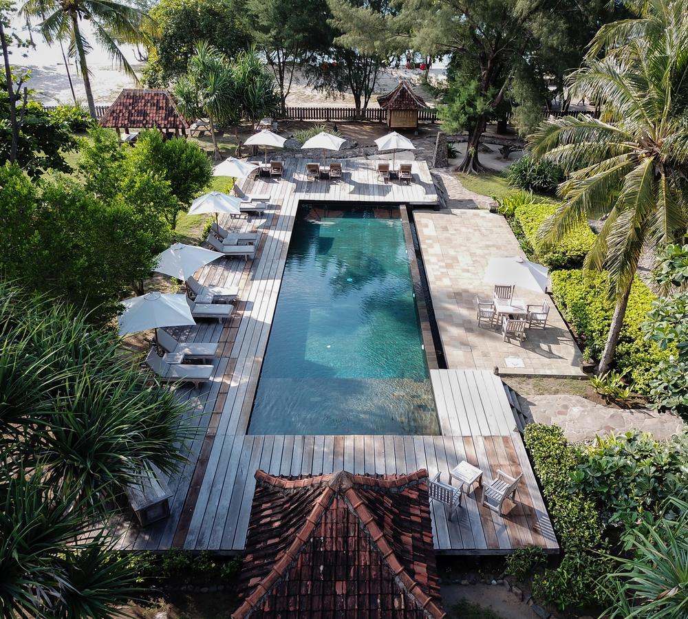 Desa Dunia Beda Resort Gili Trawangan Exterior photo
